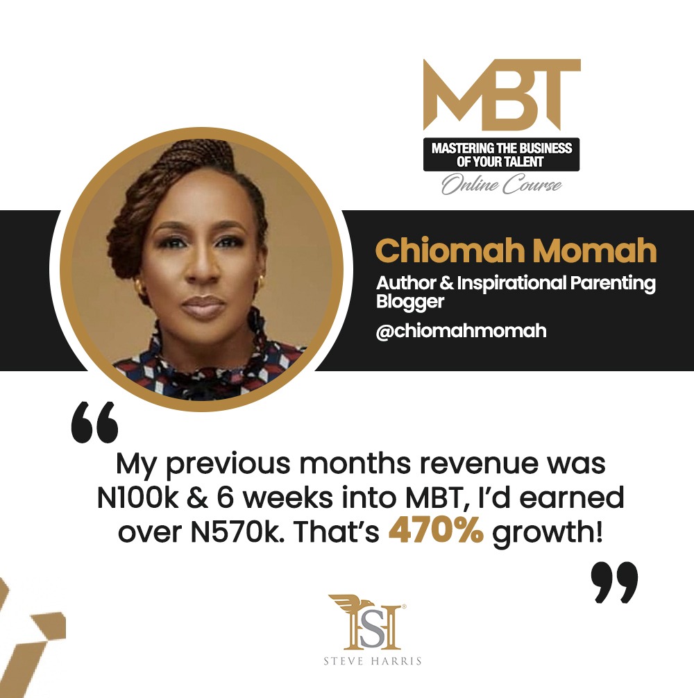 Chiomah Momah — N100k to over N570k in 6 weeks (470% growth)
